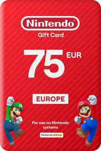 Nintendo E-Shop 75€ Gift Card - EUR -  for sale in Emirates from Games2all