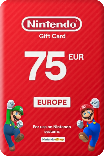 Nintendo E-Shop 75€ Gift Card - EUR