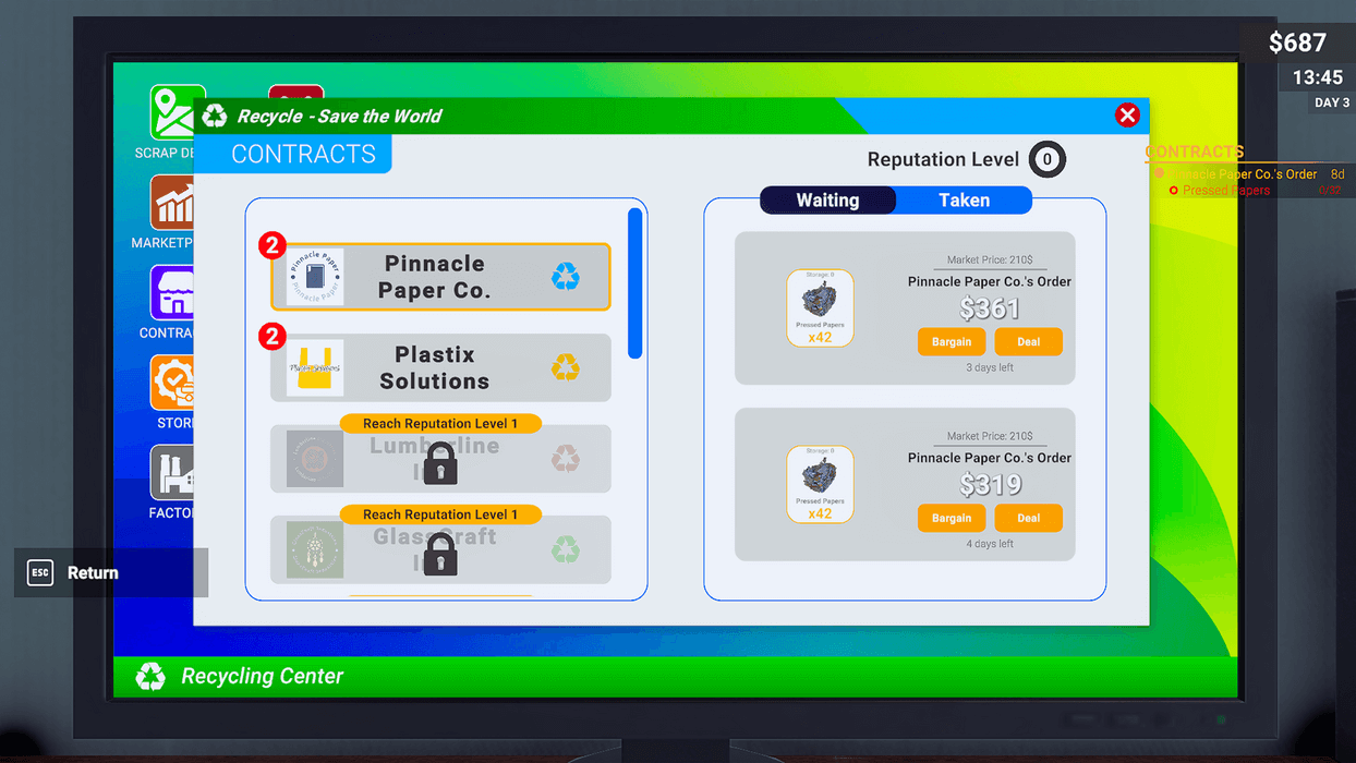 Recycling Center Simulator  for sale in Emirates from Games2all