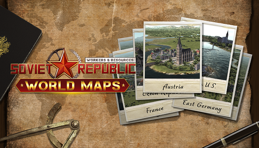 Workers & Resources: Soviet Republic - World Maps  for sale in Emirates from Games2all