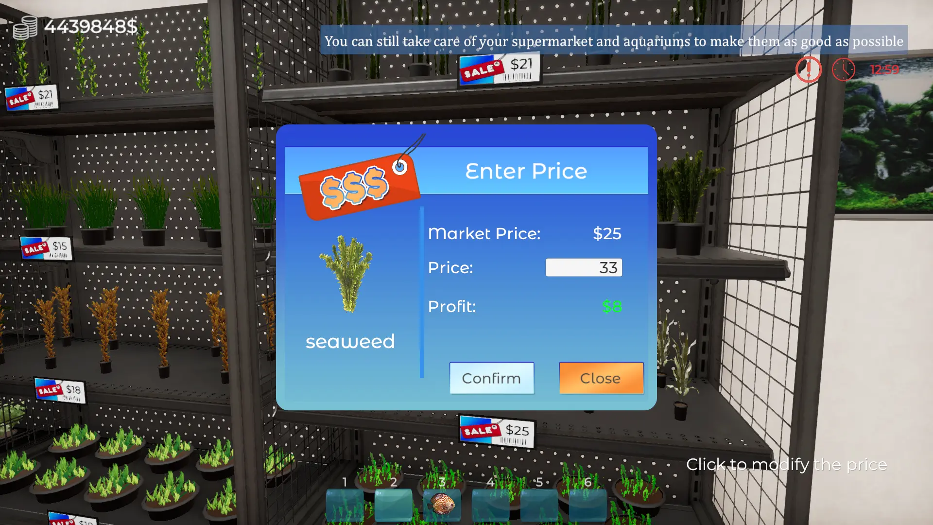 Aquatic Store Simulator  for sale in Emirates from Games2all