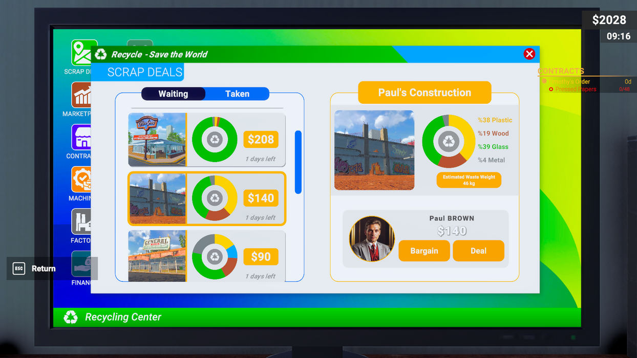Recycling Center Simulator  for sale in Emirates from Games2all