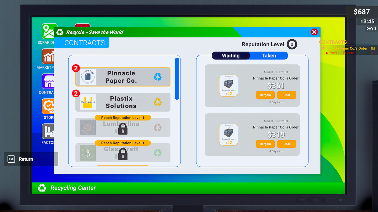 Recycling Center Simulator  for sale in Emirates from Games2all
