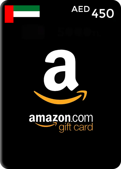 كارت هدايا امازون - 450 درهم إماراتي  للبيع في ألإمارات من خلال Games2all