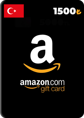 Amazon Gift Card 1500 TRY - Turkey