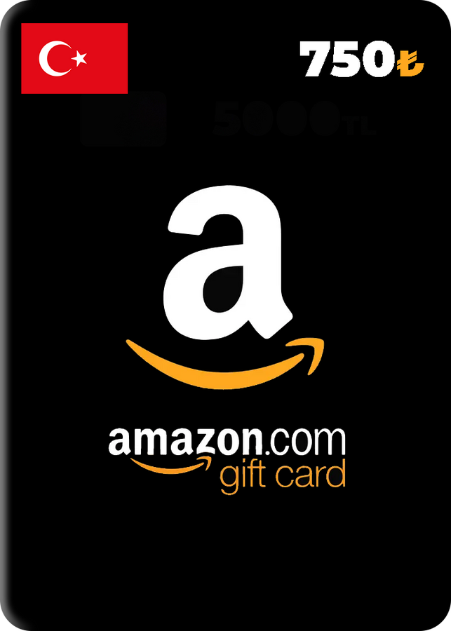 Amazon Gift Card 750 TRY - Turkey