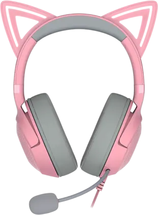 Razer Kraken Kitty V2 Wired RGB Gaming Headset - Quartz 