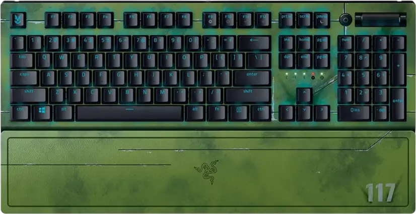 Razer BlackWidow V3 - HALO Infinite Ed Wired Keyboard