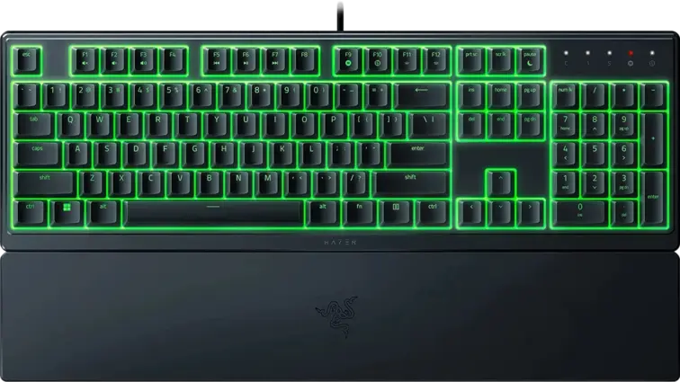 RAZER ORNATA V3 X Low Profile Membrane RGB Keyboard - Silent