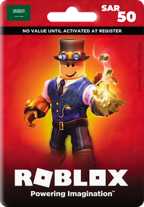 Roblox Card 50 SAR Robux Key - KSA -  for sale in Emirates from Games2all