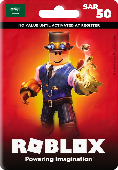 روبلكس كارد 50 ريال سعودي - السعودية   للبيع في ألإمارات من خلال Games2all