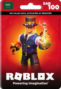 Roblox Card 100 SAR Robux Key - KSA -  for sale in Emirates from Games2all