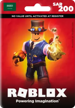 Roblox Card 200 SAR Robux Key - KSA