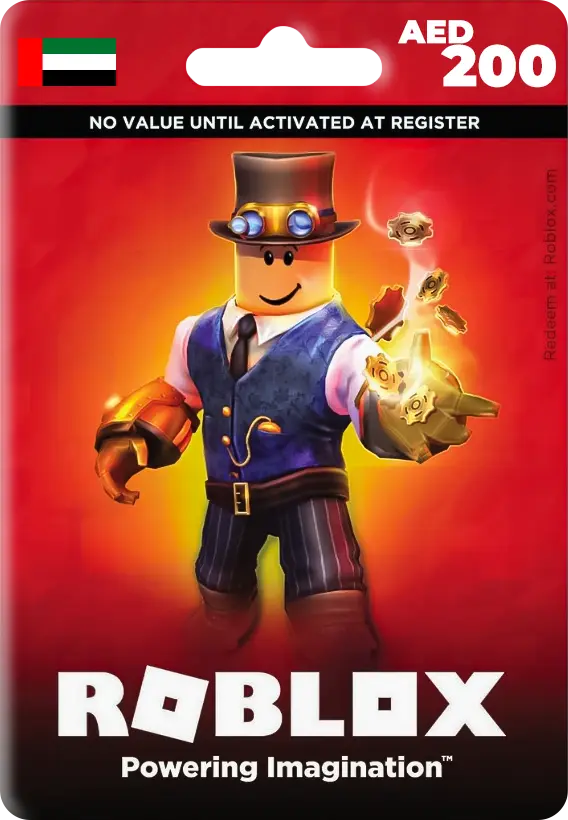 Roblox Card 200 AED Robux Key - UAE  for sale in Emirates from Games2all