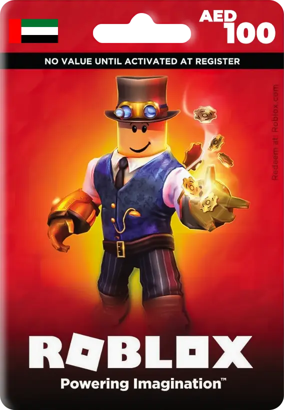 Roblox Card 100 AED Robux Key - UAE  for sale in Emirates from Games2all