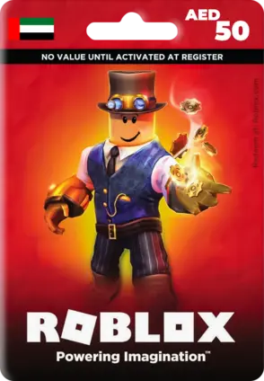Roblox Card 50 AED Robux Key - UAE
