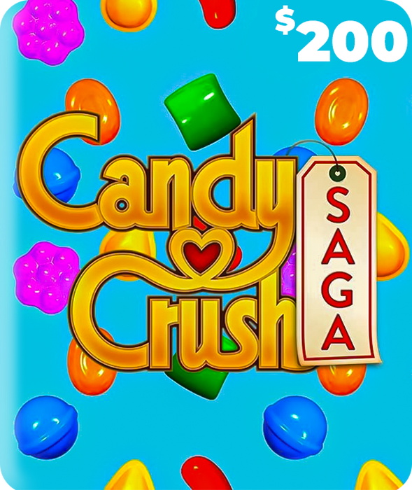 كاندي كراش أمريكي - 200 دولار  للبيع في ألإمارات من خلال Games2all