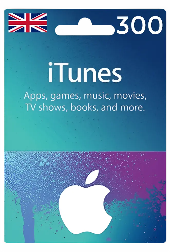 Apple iTunes Gift Card United Kingdom 300 GBP UK iTunes  for sale in Emirates from Games2all
