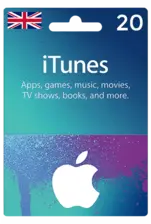 Apple iTunes Gift Card United Kingdom 20 GBP UK iTunes -  for sale in Emirates from Games2all