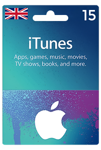 كارت ابل ايتونز - بريطانيا - 15 جنيه استرليني