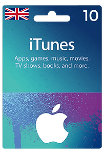 Apple iTunes Gift Card United Kingdom 10 GBP UK iTunes