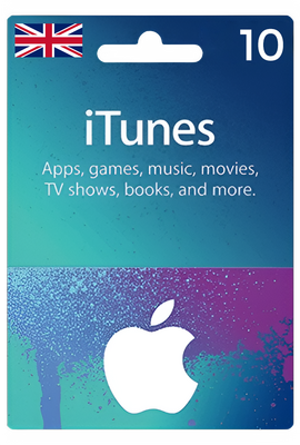 Apple iTunes Gift Card United Kingdom 10 GBP UK iTunes