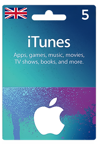 Apple iTunes Gift Card United Kingdom 5 GBP UK iTunes