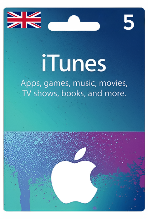 Apple iTunes Gift Card United Kingdom 5 GBP UK iTunes  for sale in Emirates from Games2all