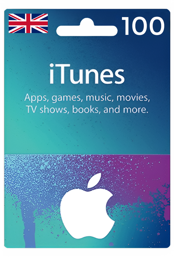 Apple iTunes Gift Card United Kingdom 100 GBP UK iTunes