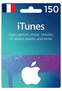 Apple iTunes Gift Card 150 Euro France