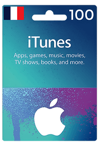 Apple iTunes Gift Card 100 Euro France