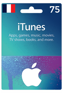 Apple iTunes Gift Card 75 Euro France -  for sale in Emirates from Games2all