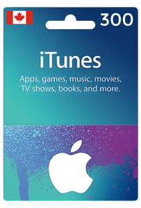 Apple iTunes Gift Card 300 Canada -  for sale in Emirates from Games2all