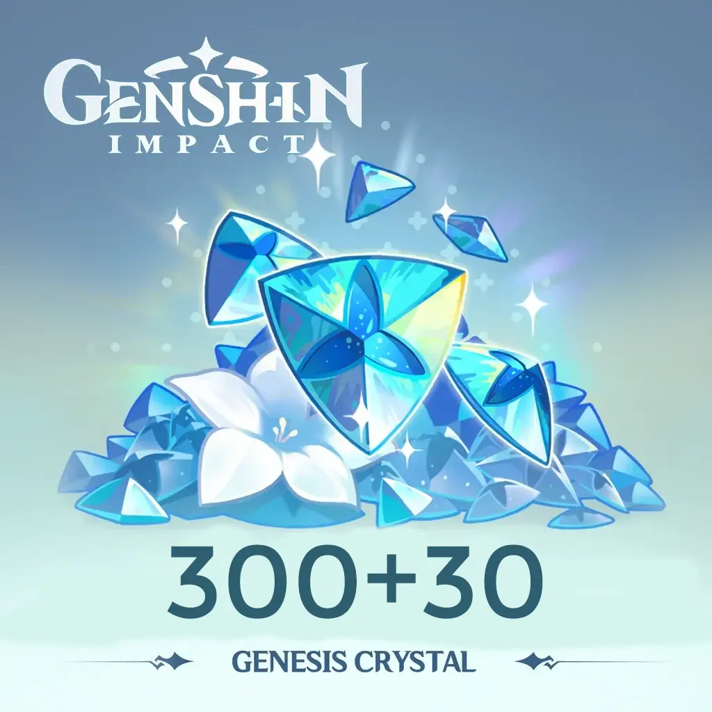 Genshin Impact Card 300 + 30 Genesis Crystals  for sale in Emirates from Games2all