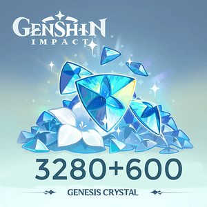 Genshin Impact Card 3280 + 600 Genesis Crystals