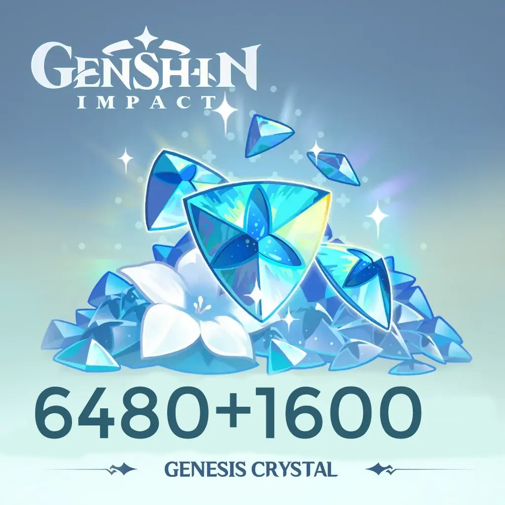 Genshin Impact Card 6480 + 1600 Genesis Crystals  for sale in Emirates from Games2all