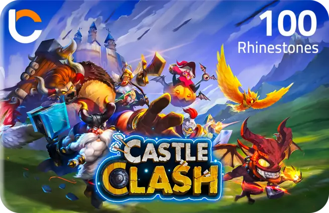 Castle Clash - 100 Rhinestones