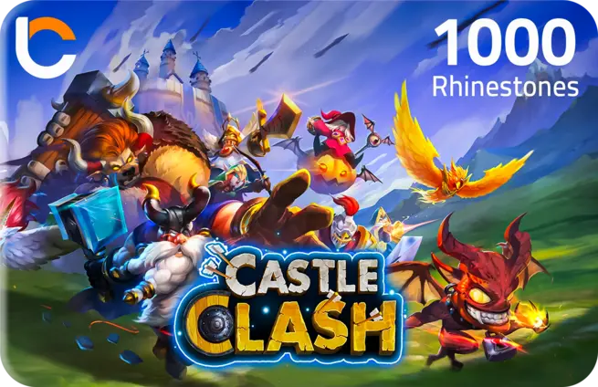 Castle Clash - 1000 Rhinestones