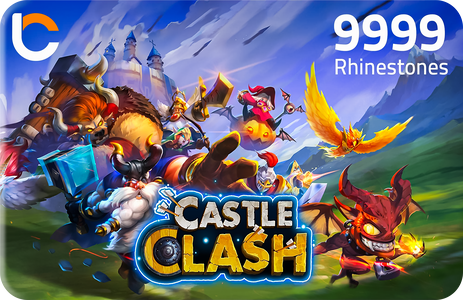 كاستل كلاش - 9999 من أحجار الراين -  للبيع في الإمارات من خلال Games2all