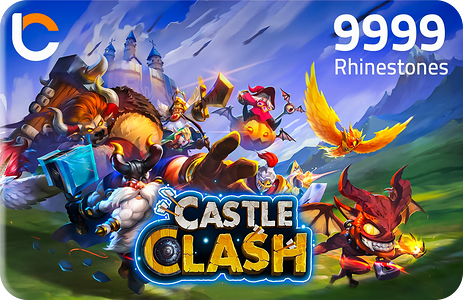 Castle Clash - 9999 Rhinestones -  for sale in Emirates from Games2all