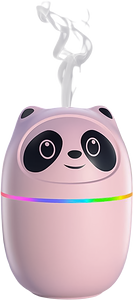  باندا مرطب الهواء RGB سعة 220 مل - بينك