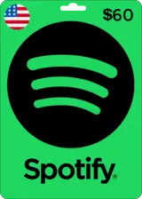 Spotify Wallet Gift Card - USA - $60 -  for sale in Emirates from Games2all