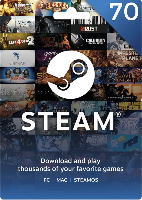 Steam Wallet Gift Card South Africa 70 ZAR  for sale in Emirates from Games2all