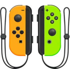 Joy-Con Neon Orange Neon Green Nintendo Switch -  for sale in Emirates from Games2all
