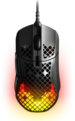 SteelSeries AEROX 5 Super-fast RGB Ultra-lightweight Wired Gaming Mouse