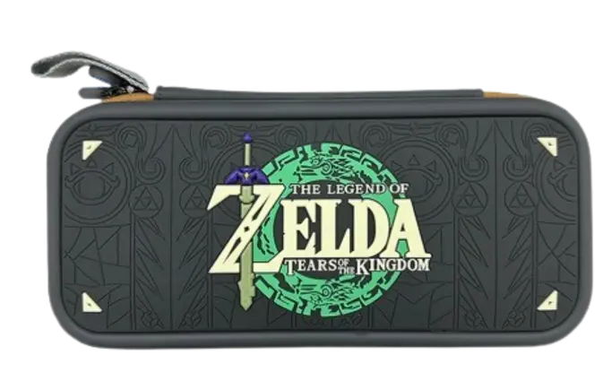 The Legend of Zelda Logo Case for Nintendo Switch OLED - Black