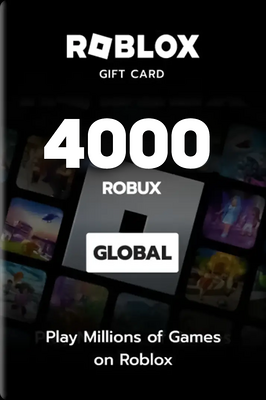 Roblox Card 4000 Robux Key Global
