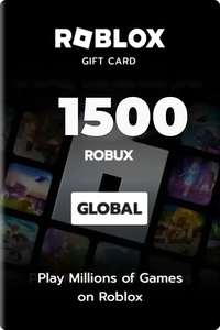 Roblox Card 1500 Robux Key Global -  for sale in Emirates from Games2all