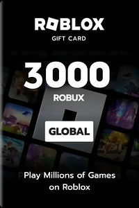 Roblox Card 3000 Robux Key Global