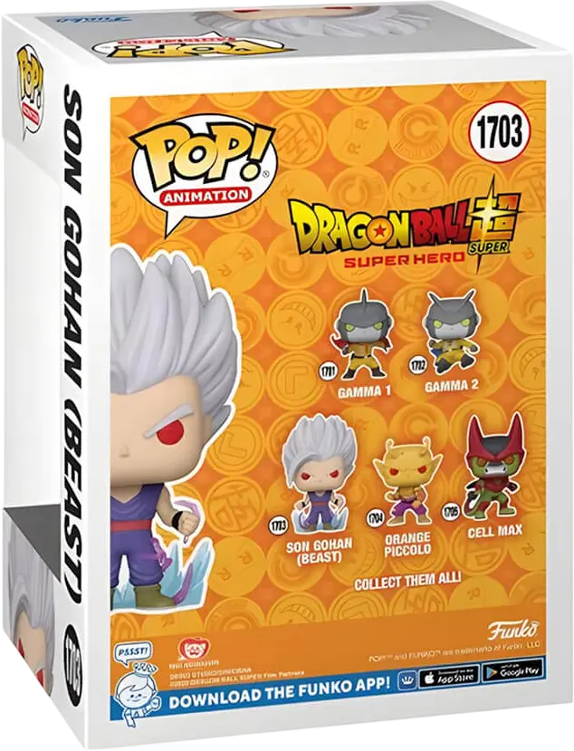 Funko Pop! Anime: Dragon Ball Super - Son Gohan (Beast)  for sale in Emirates from Games2all
